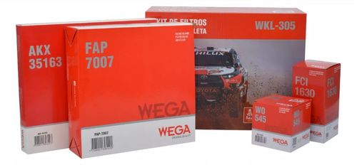 Filtro Kit (troca completa) Gol - WKL305 Wega