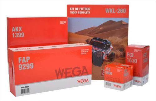 Filtro Kit (troca Completa) Renault Logan 17-22 1.6 16V SCE / Wega WKL260