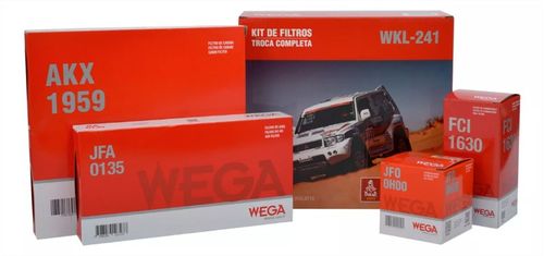 Filtro Kit (troca Completa) Nissan Versa 11-20 1.6 16V / Wega WKL241