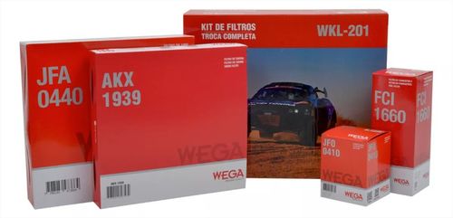 Filtro Kit (troca Completa) Honda Hr-v 15-19 1.8 16V / Wega WKL201