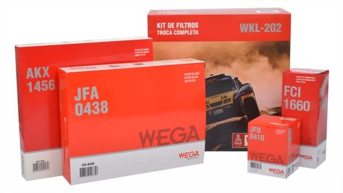 Filtro Kit (troca Completa) Honda Civic 12-15 1.8 16V / Wega WKL202