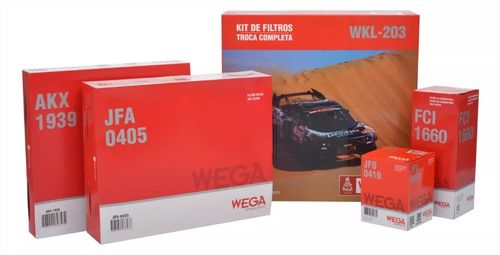 Filtro Kit (troca Completa) Honda Civic 16-22 2.0 16V / Wega WKL203