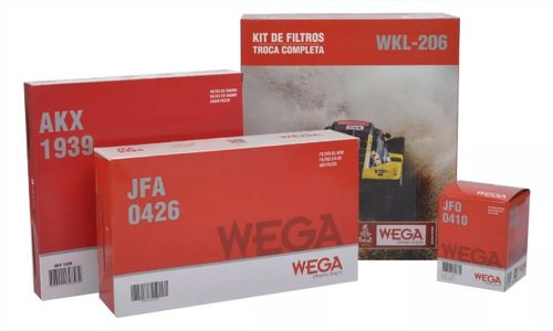 Filtro Kit (troca Completa) Honda Civic 16-23 1.5 16V TURBO / Wega WKL206