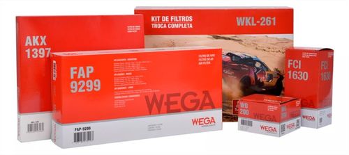 Filtro Kit (troca Completa) Renault Duster 16-20 2.0 16V F4R / Wega WKL261