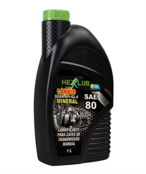 Oleo Cambio - 80W GL4 - Hexxlub - Universal