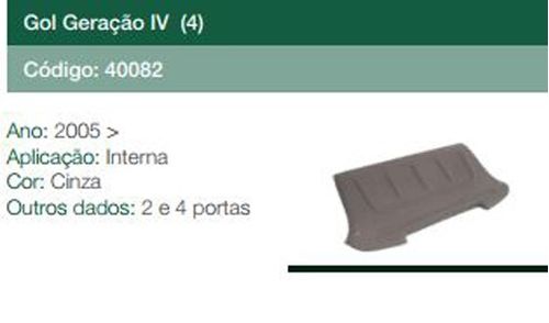 Bagagito Porta Malas - 40082 - Plastiron - Gol
