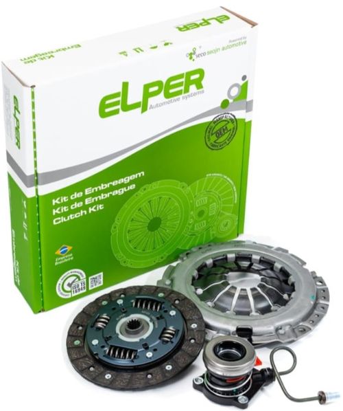 Kit Embreagem Chevrolet Onix Plus 2019- 1.0 12V 3 CIL ASPIRADO/ Elper 90384
