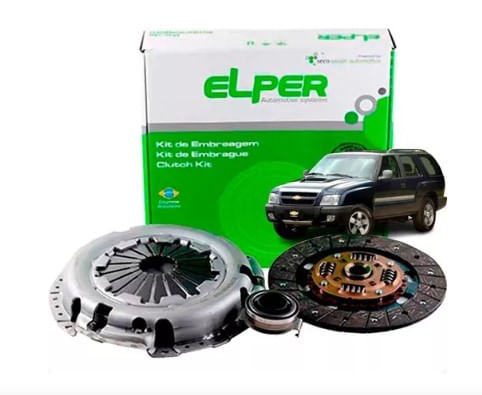 Kit Embreagem Chevrolet S-10 1995-2011  2.2/2.4 GAS/FLEX / Elper 80437