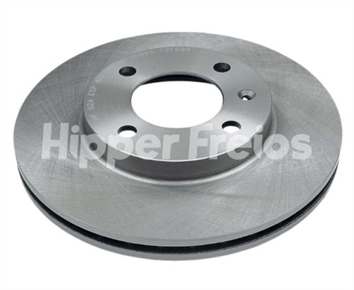 Disco de Freio Dianteiro Ventilado Gol G3 G4 Santana Saveiro - Hipper Freios HF02A
