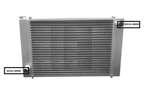 Radiador de Água Alumínio Import Mec R2600806 GM D20 1988 em diante Diesel